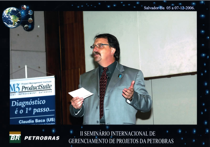 Gerhard At International Petrobras Seminary